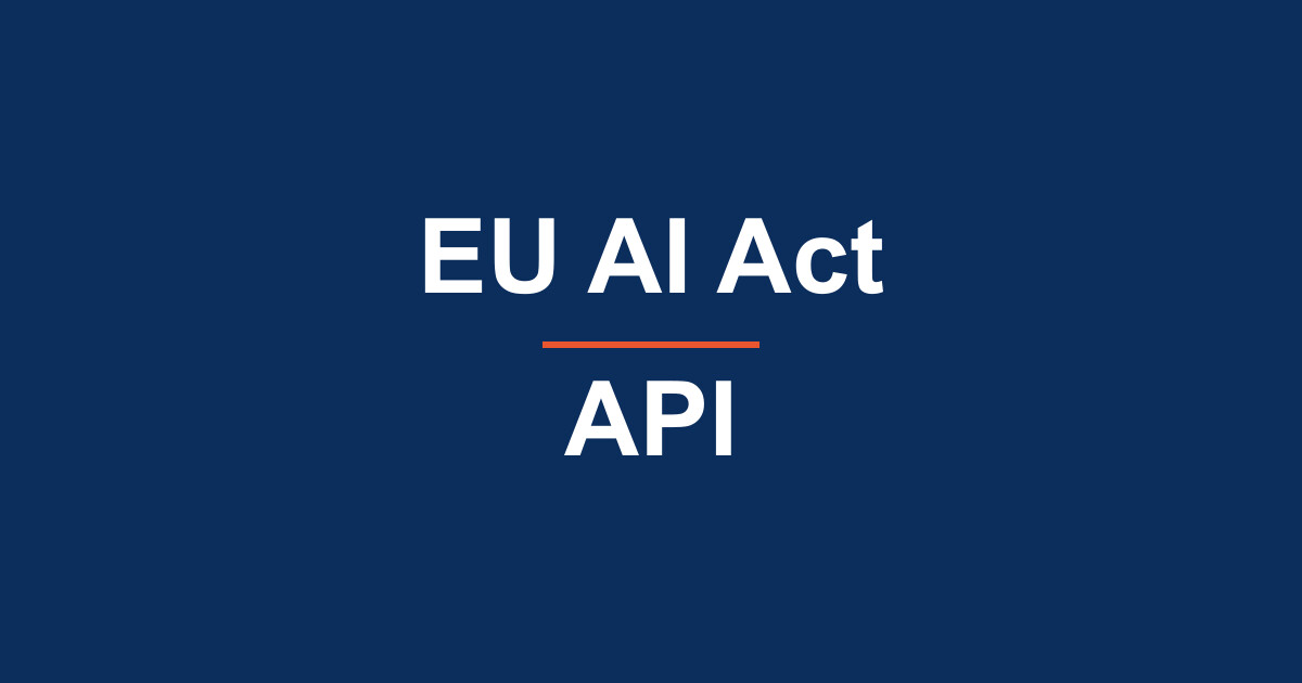EU AI Act API for AI Act transparency obligations