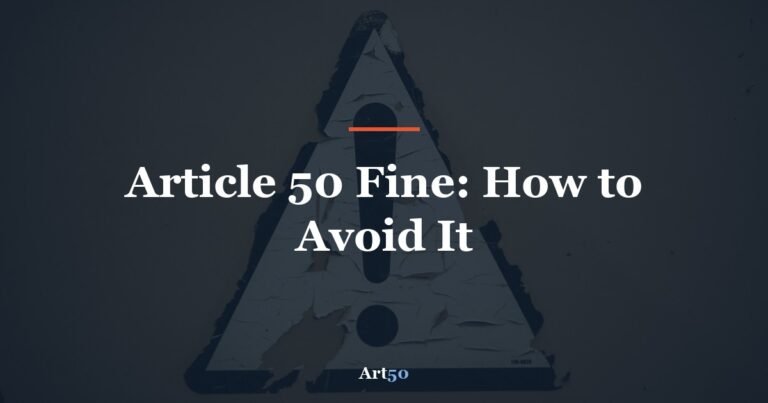 how-to-avoid-article-50-fine